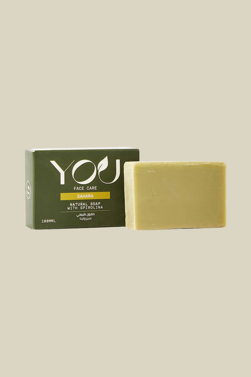 Natural Soap (With Spirolina) - 100 ml