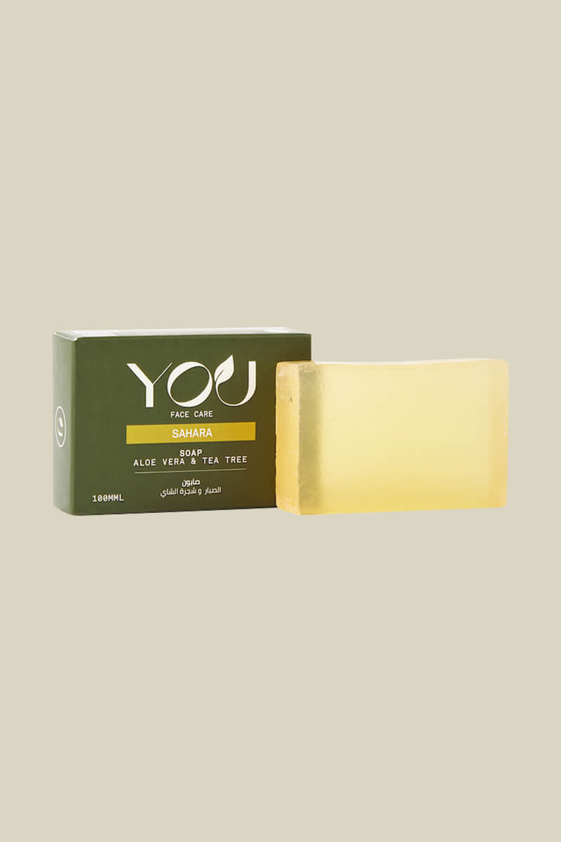 Aloe Vera Soap (With Tea Tree Oil) - 100 ml