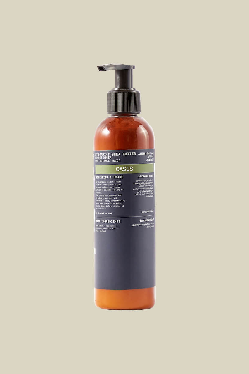 Peppermint Shea Butter Conditioner (For Normal Hair) - 250 ml