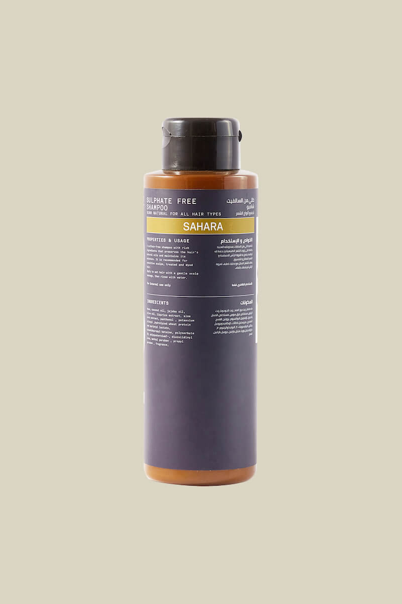Sulphate Free Shampoo (100% Natural For All Hair Type) - 400 ml